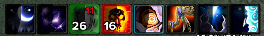 Action bar screenshot